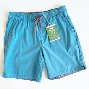 NWT Toad & Co Men’s River Run Shorts Deep Water Blue UPF 30+ Outdoors Swim XL